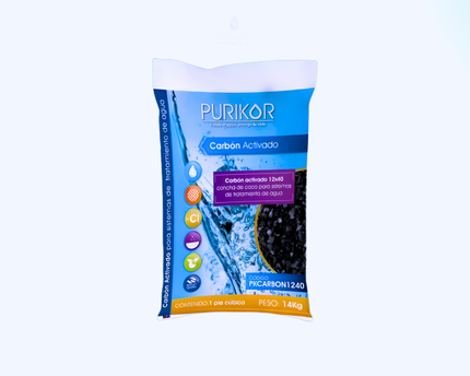Carbón activado purikor ft3  14 Kg