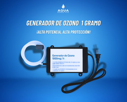 Generador de ozono 1 Gr / H  para agua