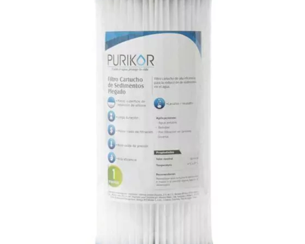 Cartucho purikor Plegable Polipropileno 4.5 x 10 – 5 Micras