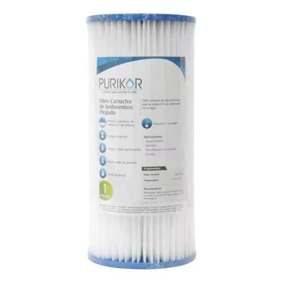 Cartucho Plegable Polipropileno 4.5 x 10 – 5 Micras