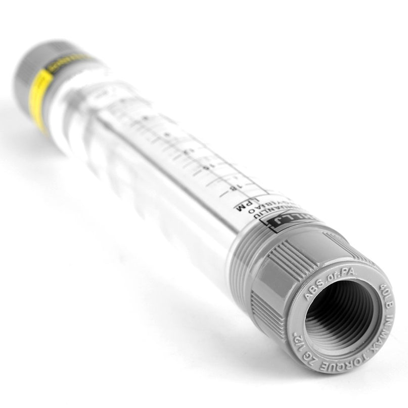 Plástico Rotámetro Líquido 0.5‑5GPM/1.8‑18LPM Ampliamente Utilizado para Agua Industrial