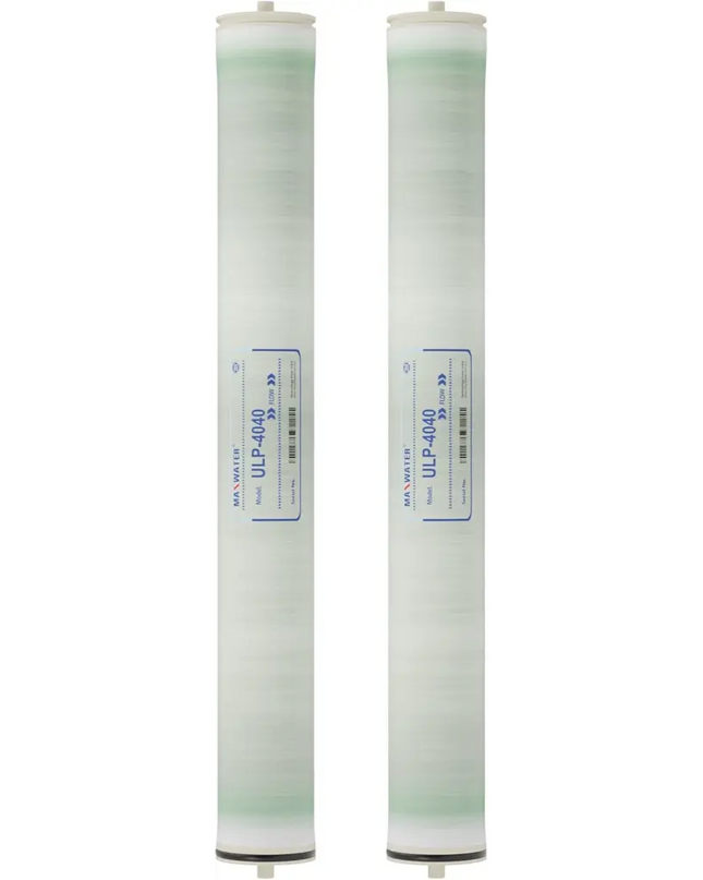 Membrana ULP 4*40 para tratar aguas de hasta 1,500 tds a 150 psi